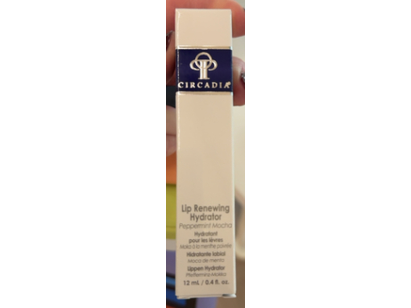 Circadia Lip Renewing Hydrator, Peppermint Mocha, 0.4 fl oz/12 mL
