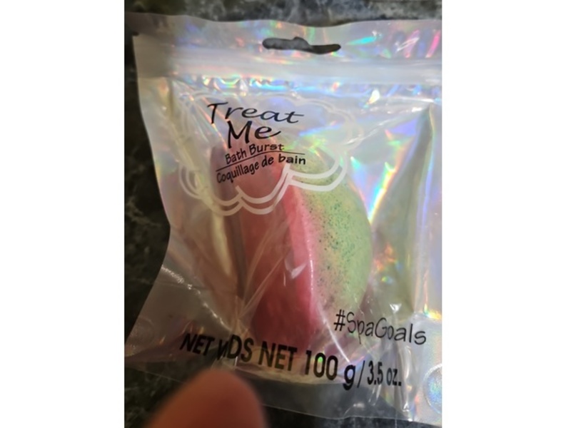 Treat Me Bath Burst, SpaGoals, 3.5 oz/100 g