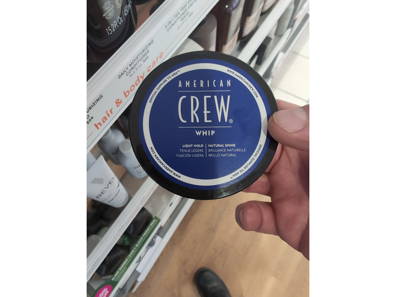 American Crew Styling Whip Cream, Light Hold, 3 oz/85 g