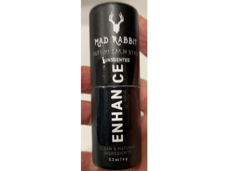 Mad Rabbit Enhance Tattoo Balm Stick, 0.2 oz/6 g