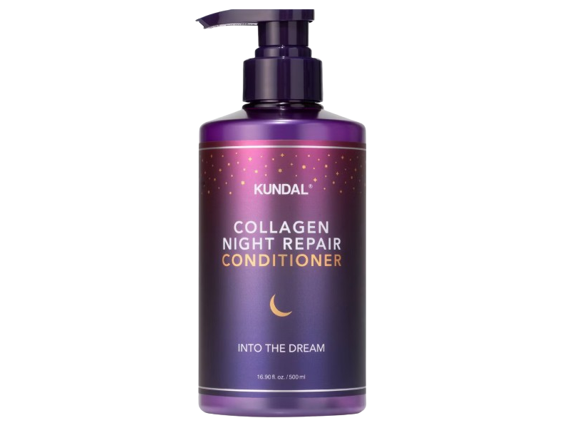 Kundal Collagen Night Repair Conditioner, Into The Dream, 16.90 fl oz/500 mL