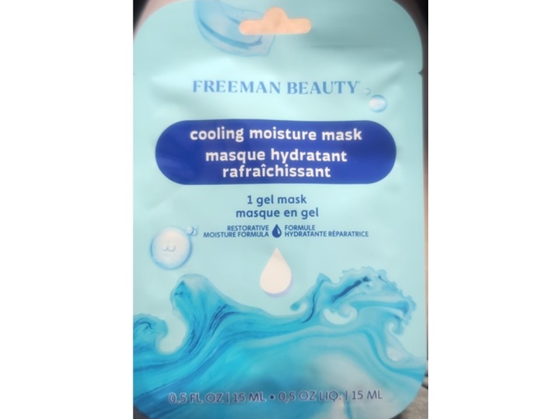 Freeman Beauty Cooling Moisture Mask, 0.5 fl oz/15 mL, 1 Count