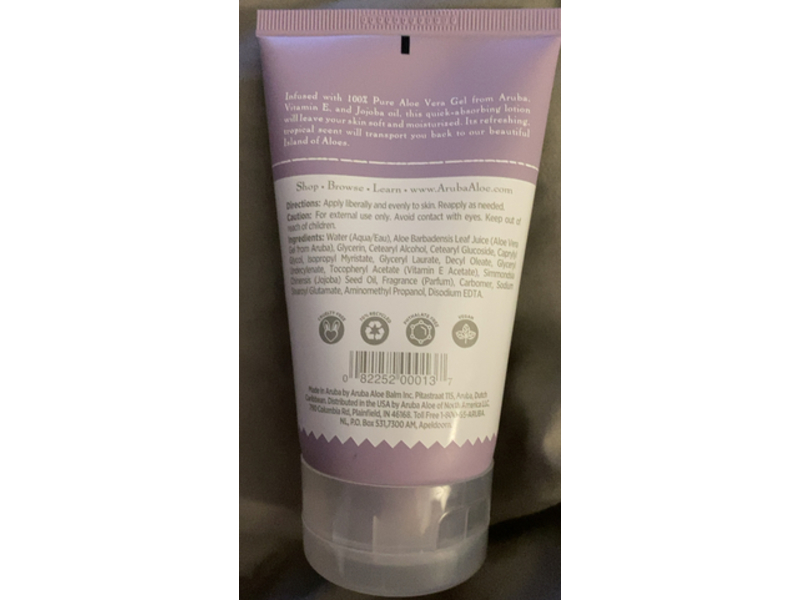 Aruba Aloe Nourishing Body Lotion, Dream Paradise, 4 fl oz/118 mL