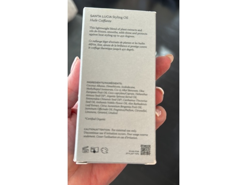 Roz Santa Lucia Styling Oil, 2 fl oz/ 60 mL