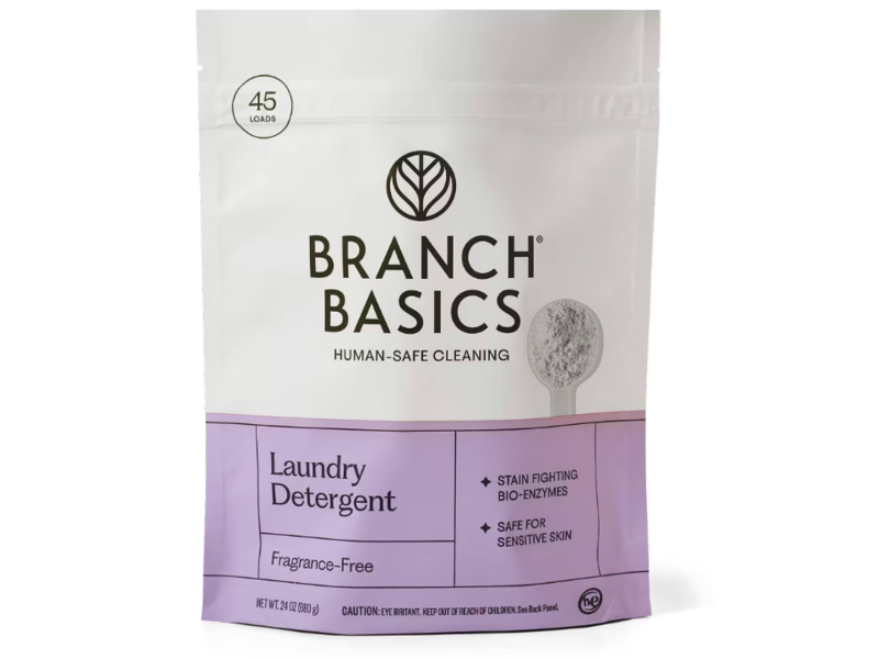 Branch Basics Laundry Detergent, Fragrance Free, 24 oz/680 g, 45 Loads