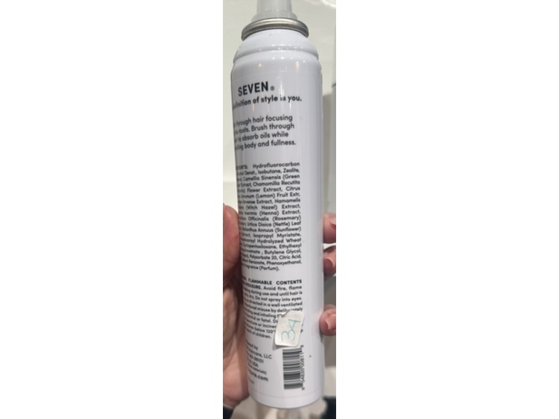 Seven Cubica Dry Shampoo Spray, 4.7 oz