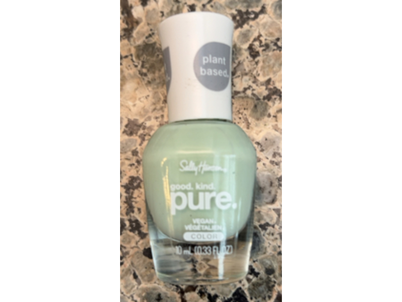 Sally Hansen Good.Kind.Pure Nail Color, Mint Refresh, 0.33 fl oz/10 mL