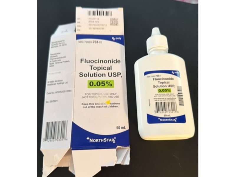 Fluocinonide Topical Solution USP, 0.05%, 60 mL, NorthStar (Rx)