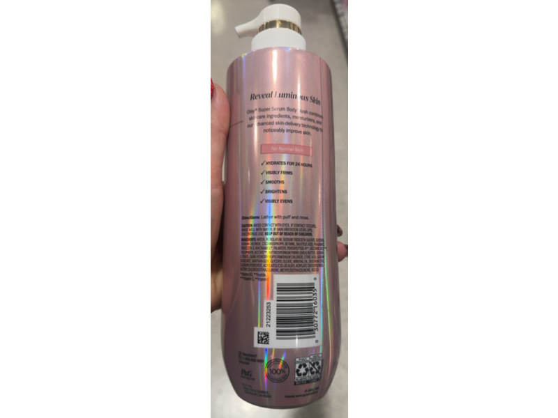 Olay Super Serum Body Wash, 18.5 fl oz/547 mL