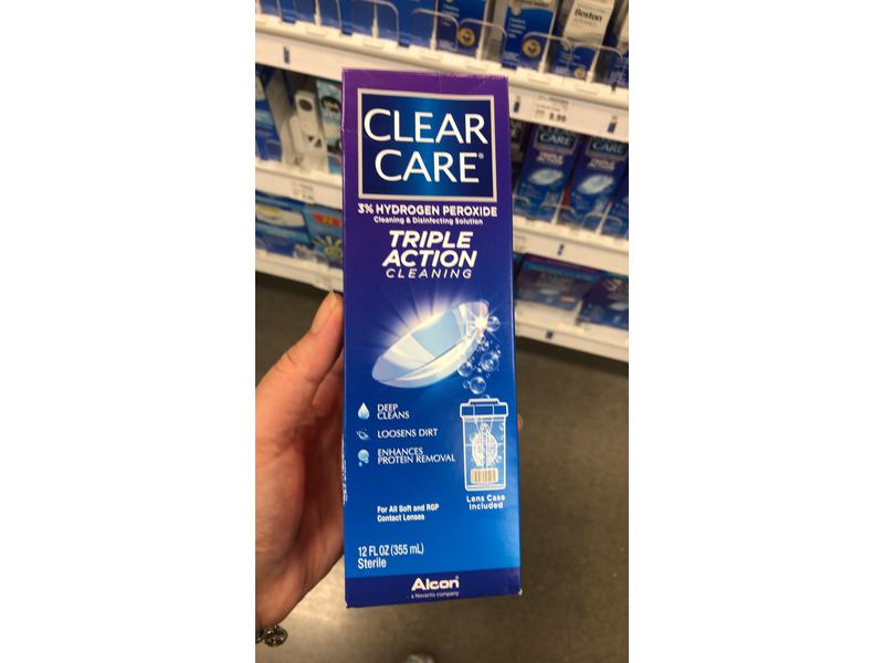CLEAR CARE 360ml ❌12 Moweaqua Pharmacy | Clear Care Contact Lens Cleaning Disinfecting