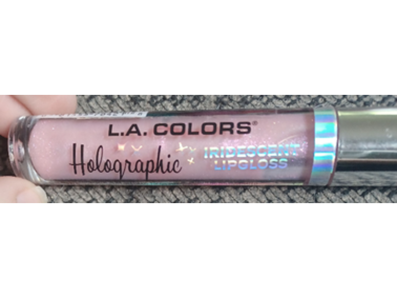 L.A. Colors Holographic Iridescent Lipgloss, Sugared, 0.14 oz/4 g