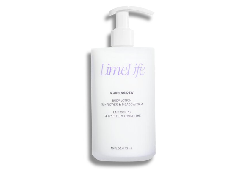 LimeLife Morning Dew Body Lotion, Sunflower & Meadowfoam, 15 fl oz/443 mL