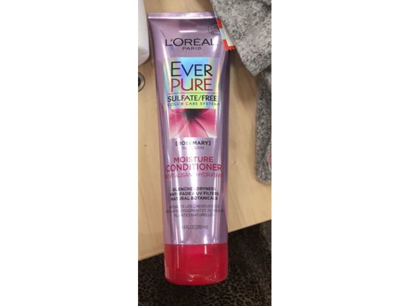 L'Oreal Paris Hair Care Ever Pure Moisture Conditioner, 8.5 fl oz/250 mL