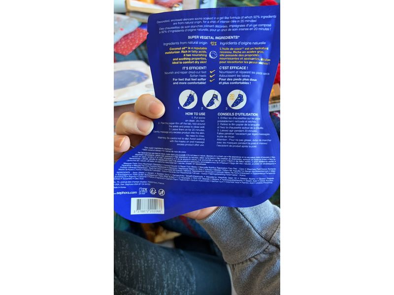 Sephora Coconut Foot Mask, Coco