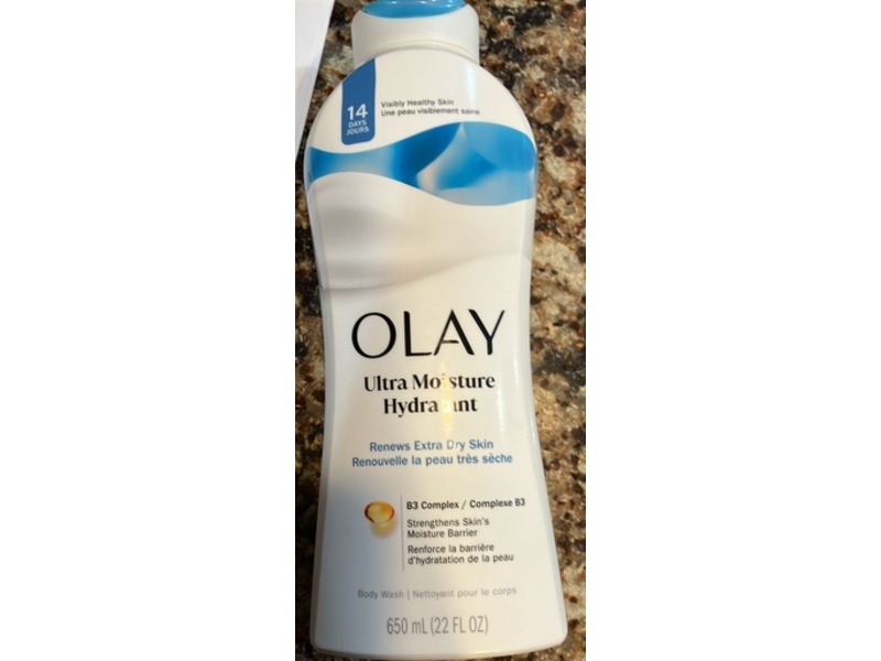 Olay Ultra Moisture Body Wash, 22 fl oz/650 mL