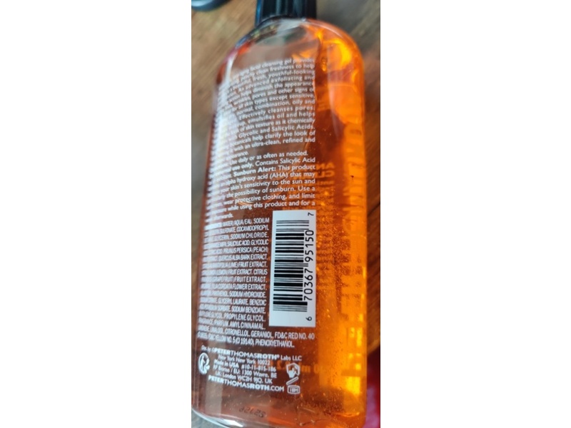 Peter Thomas Roth Anti-Aging Cleansing Gel, 8.2 fl oz/240 mL