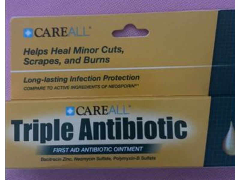 CareAll Triple Antibiotic First Aid Ointment, 1 oz/28 g