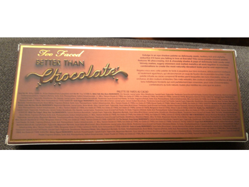 Too Faced Better Than Chocolate Cocoa - Infused Eyeshadow Palette