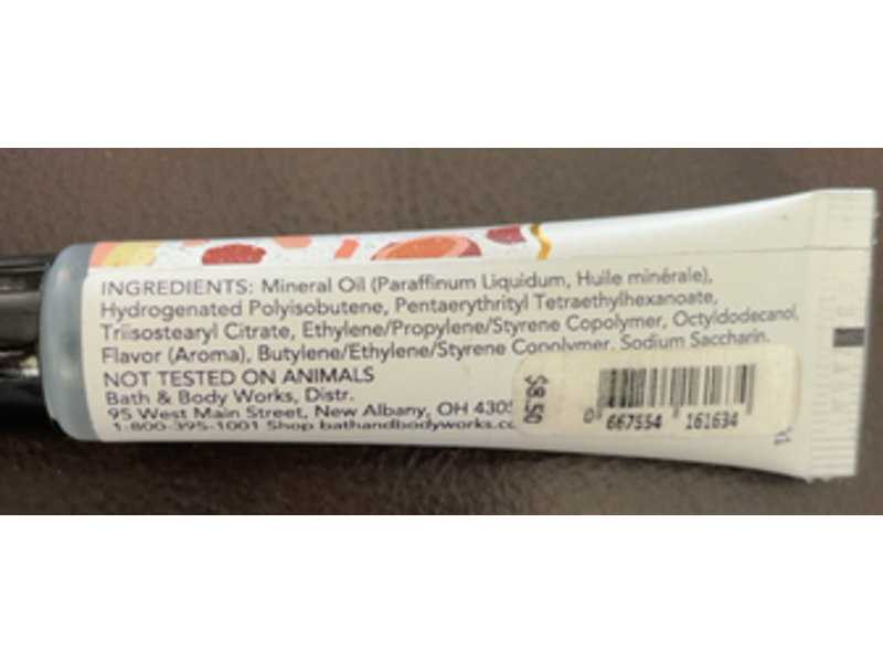 Bath & Body Works Lip Gloss, Coconut Cream Pie, 0.47 fl oz/14 mL