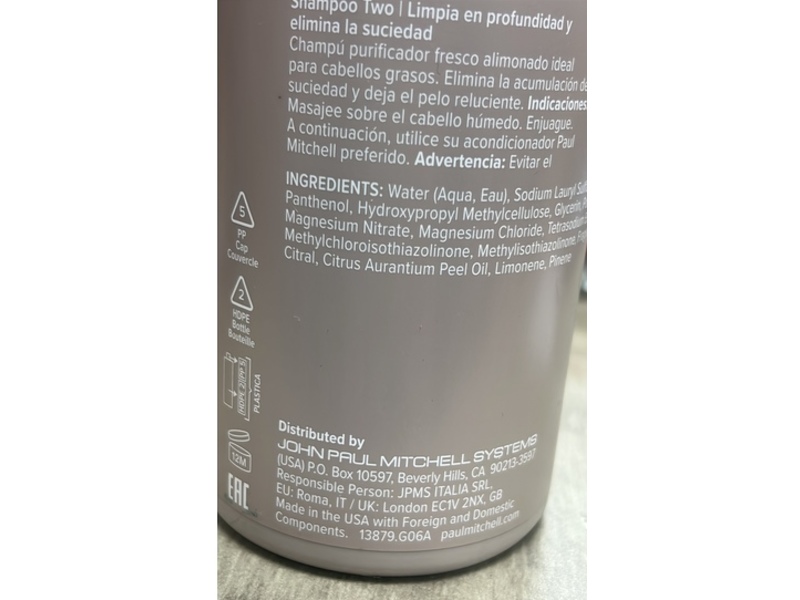 Paul Mitchell Clarify Shampoo Two, 33.8 fl oz/1L