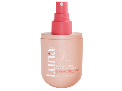 Daily Luna The Everywhere Hydrating Spray-To-Wipe, 2.7 fl oz/80 mL
