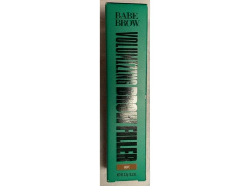 Babe Original Volumizing Eyebrow Filler, Taupe, 0.12 oz/3.3 g