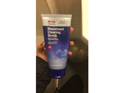 cvs health blackhead clearing scrub 5 oz ingredients and reviews