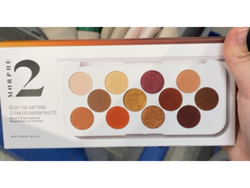 Morphe 2 Ready For Anything 12-Pan Eyeshadow Palette, Wallflower, 0.45 oz/13 g