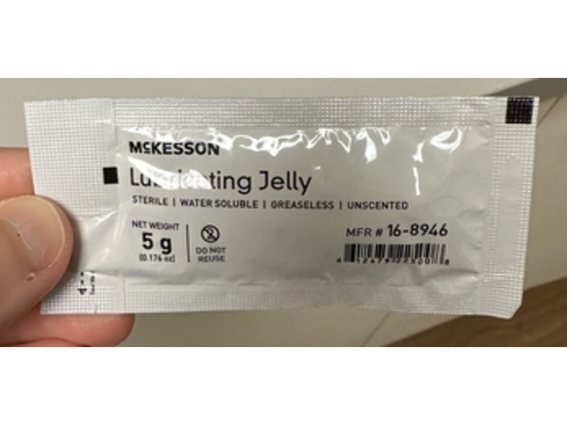 McKesson Lubricating Jelly, 0.176 oz/5 g