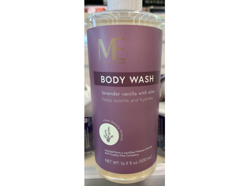 ME Soothe & Hydrate Body Wash, Lavender Vanilla & Aloe, 16.9 fl oz/500 mL