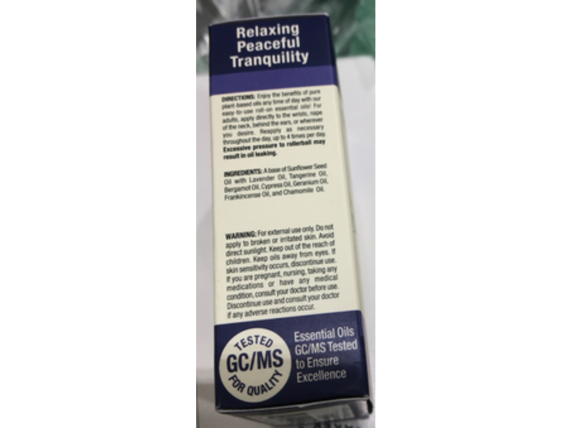 Nature's Truth Good Nite Roll-On Pure Essential Oils, 0.33 fl oz/10 mL