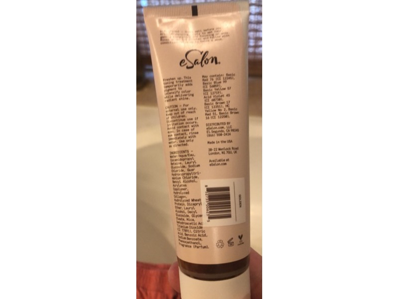 eSalon Tint Rinse Boost Revive Color, Dark Brunette, 3.9 fl oz/115 mL