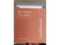 Coco Beauty Bio-Collagen Face Masks, 4.76 oz/136 g - Image 3