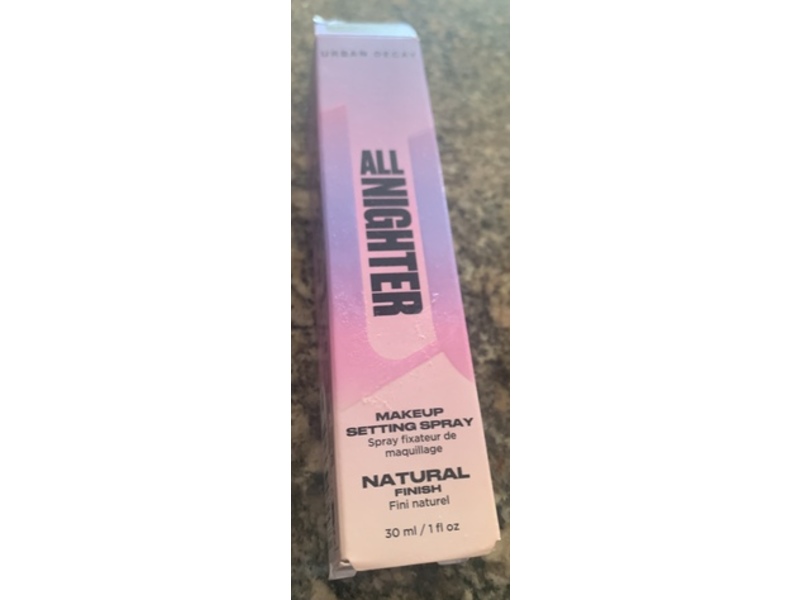 Urban Decay All Nighter Makeup Setting Spray, Natural Finish, 1 fl oz/30 mL