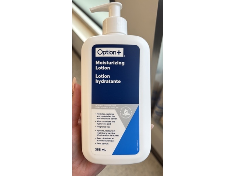 Option+ Moisturizing Lotion, 355 mL
