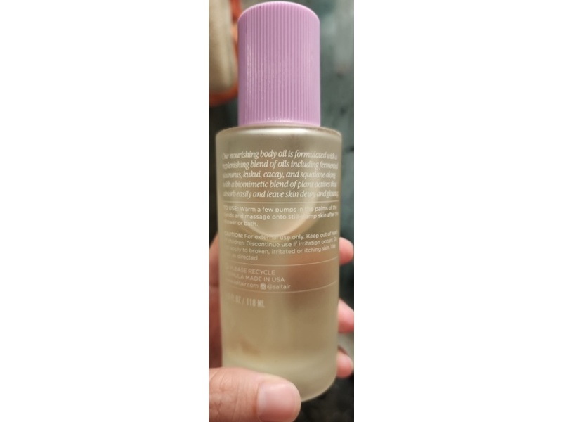 Saltair Nourishing Body Oil, Island Orchid, 4 oz/118 mL