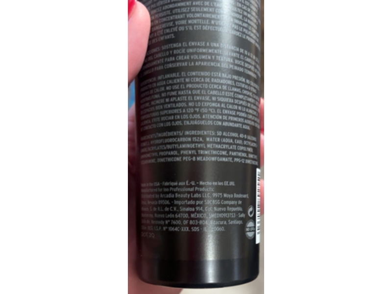 Ion Unscented Volumizing Hair Spray, 10 oz/296 mL