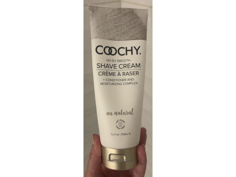 Coochy Oh So Smooth Shaving Cream, Au Natural, 7.2 fl oz/213 mL