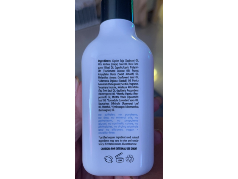 Adwoa Beauty Baomint Protect + Shine Oil Blend, 213 mL