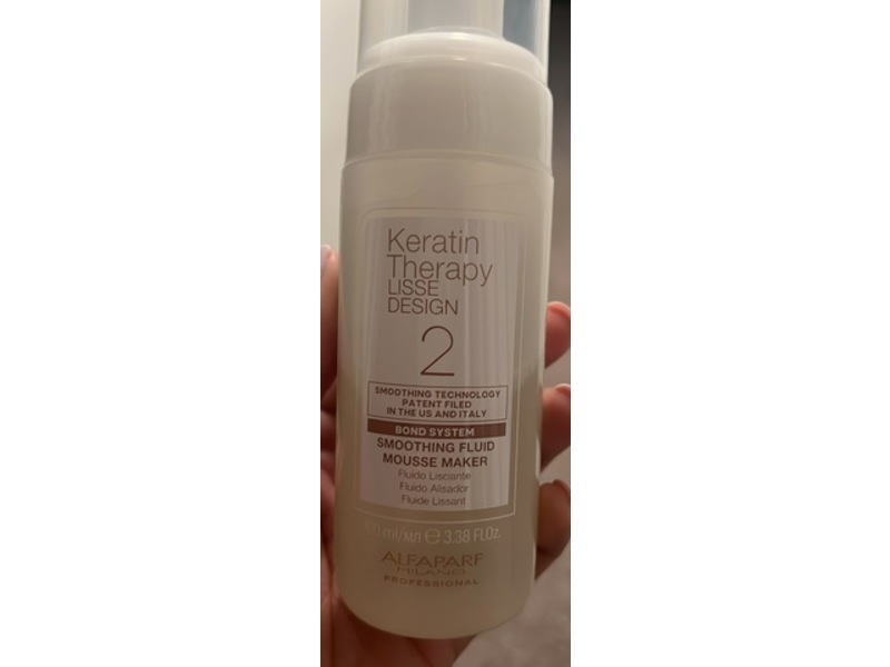 Alfaparf Milano Keratin Therapy Smoothing Treatment Kit, 3.38 fl oz/100 mL