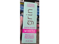 Grin Date Night White Brush-On Teeth Whitening Treatment, 2fl oz/60 mL - thumbnail 2