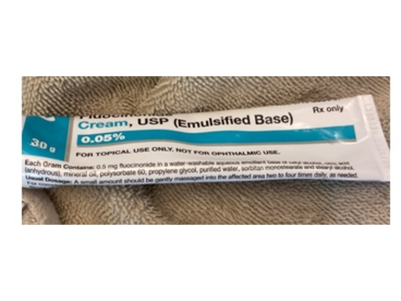 Fluocinonide Cream 0.05%, 30 g, Cosette Pharmaceuticals (Rx)