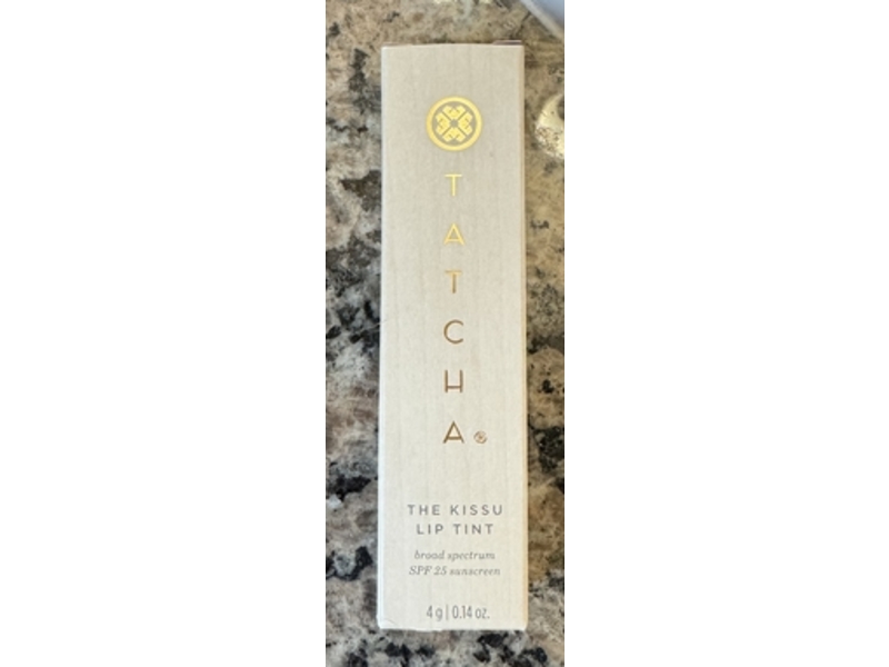 Tatcha The Kissu Lip Tint, SPF 25, Plum Blossom, 0.14 oz/4 g