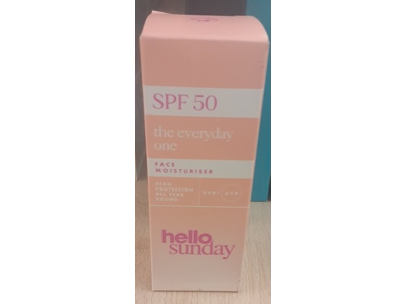 Hello Sunday The Everyday One Face Moisturizer, SPF 50, 1.7 oz/50 mL