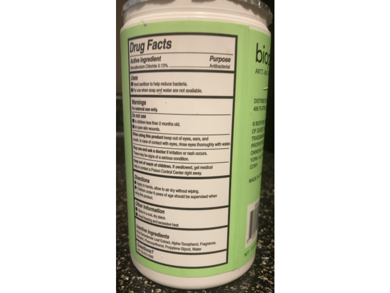 Bio Pure Anti Bacterial Hand Wipes, Aloe & Vitamin E, 50 Count