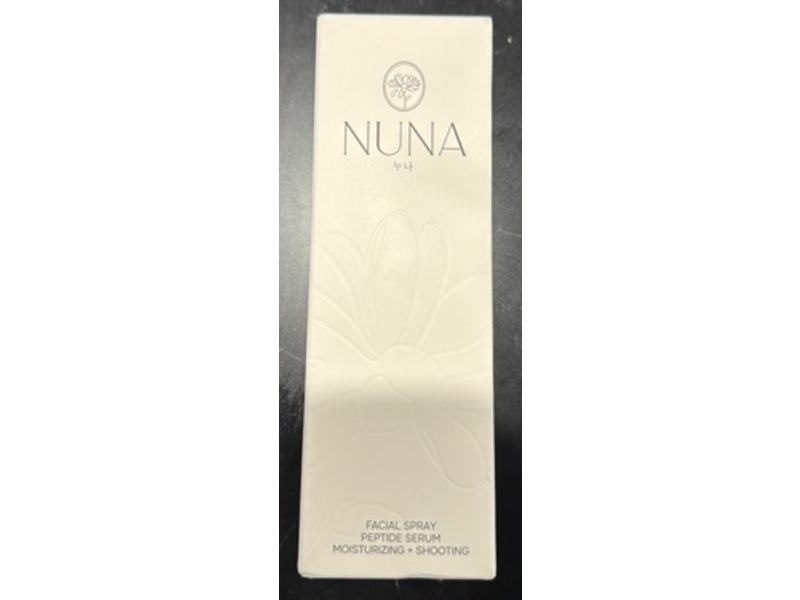 Nuna Moisturizing + Shooting Facial Spray, Peptide Serum, 3.38 fl oz/100 mL