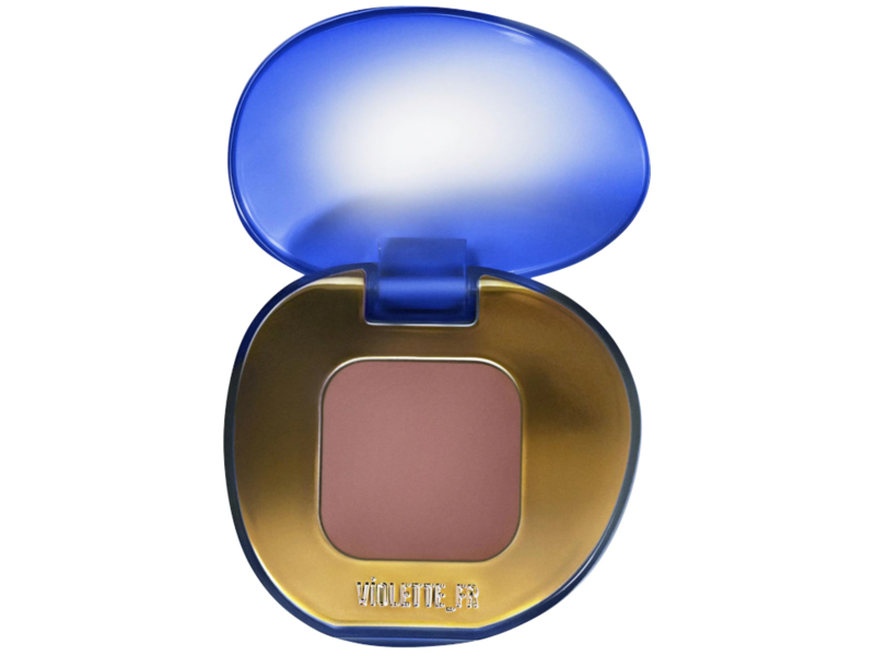 Violette_Fr Plume Eyeshadow Feather Matte Veil + Feather Shimmer Veil, Lait au Cafe, 0.08 oz/2.4 g