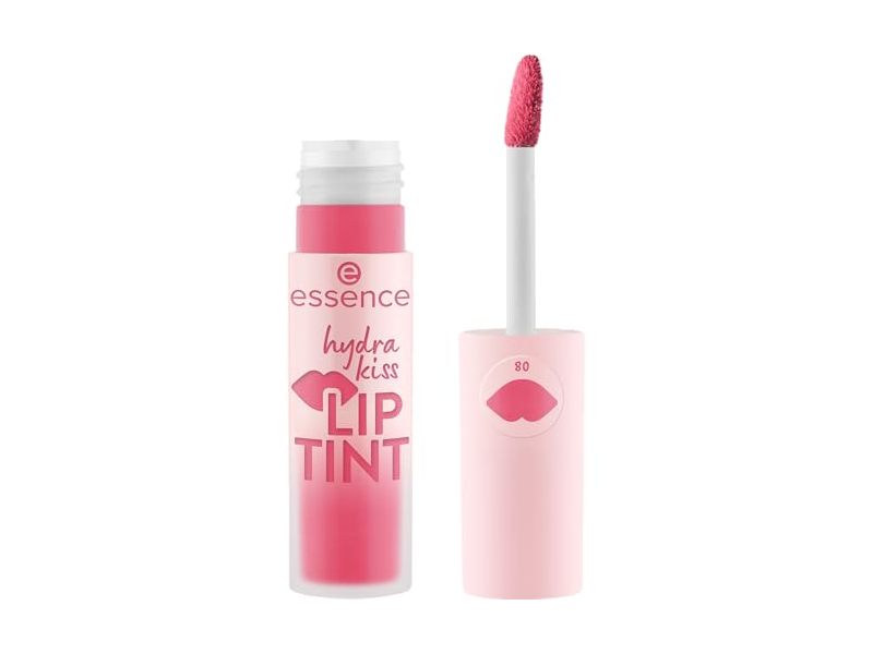 Essence Hydra Kiss Lip Tint, Poppy Pink, 4 mL