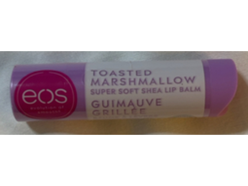 EOS Super Soft Shea Lip Balm, Toasted Marshmallow, 0.14 oz/4 g