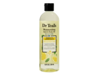 Dr Teal's Moisturizing Bath & Body Oil, Prebiotic Lemon & Essential Oil, 8.8 fl oz/260 mL - Image 2
